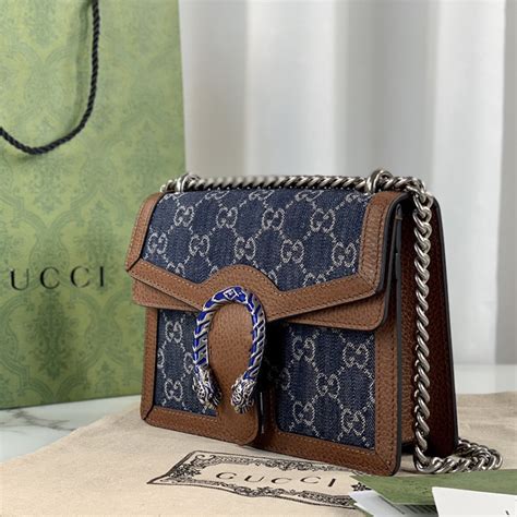 dragon bag gucci|Gucci dionysus denim bag.